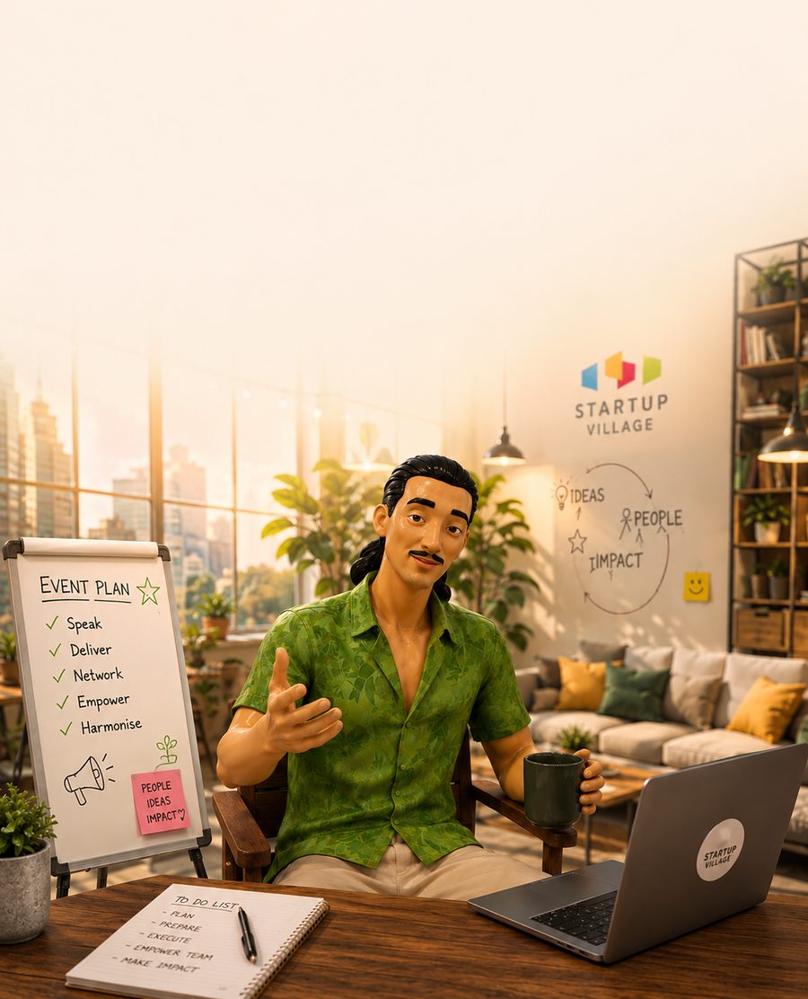 Salim, persona leadership et communauté de Startup Village
