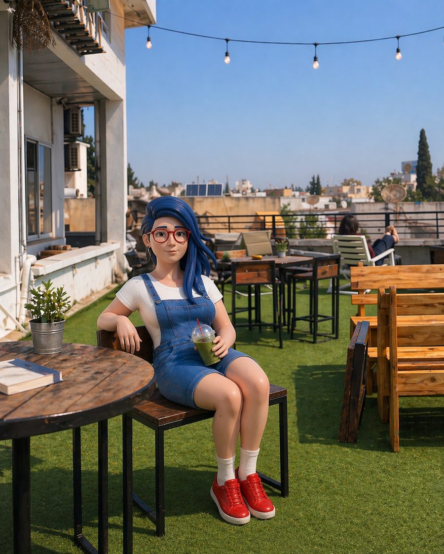 Sarra, persona chill et lifestyle de Startup Village